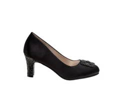 Badgley Mischka Girls O-bm89861nblk Dress Pump - Black -Teenager Shoes Shop US 01 702686 01