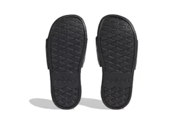 Adidas Boys Adilette Comfort Slide Sandal - Grey -Teenager Shoes Shop US 01 702717 04
