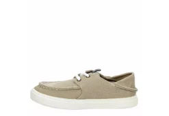 Sperry Boys Offshore Lace Sneaker - Khaki -Teenager Shoes Shop US 01 702721 03
