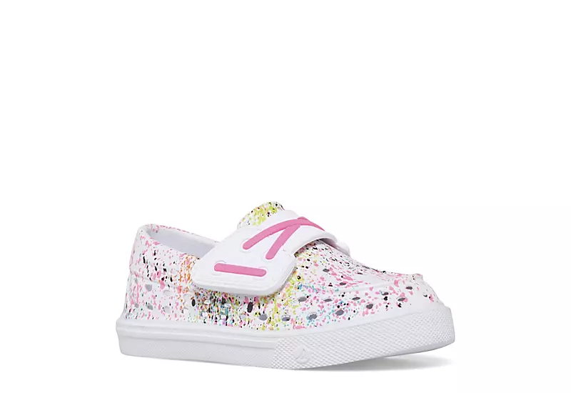 Sperry Girls Infant Bahama Float Boat Slip On Sneaker - White 3 Sperry Girls Infant Bahama Float Boat Slip On Sneaker - White