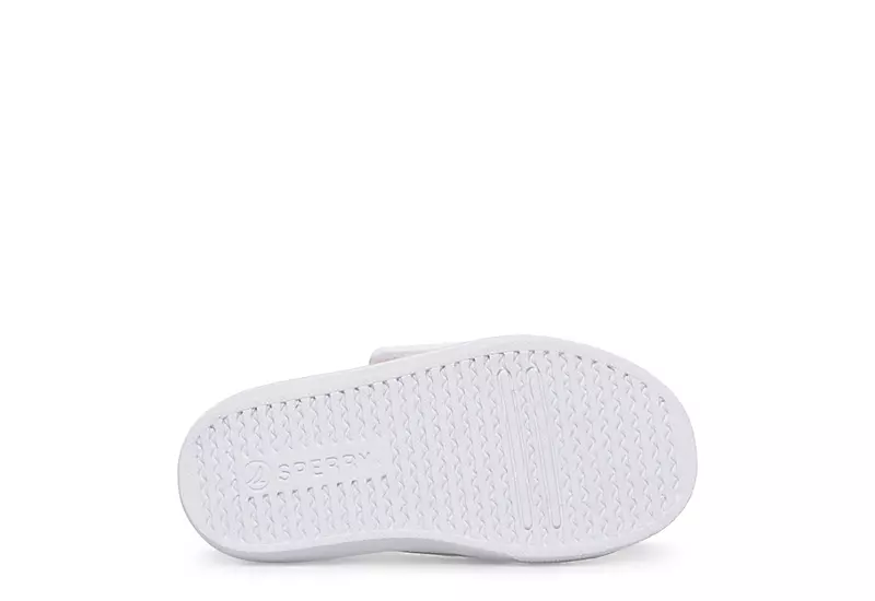 Sperry Girls Infant Bahama Float Boat Slip On Sneaker - White 7 Sperry Girls Infant Bahama Float Boat Slip On Sneaker - White - Image 5