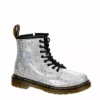 Dr. Martens Dr.martens Girls 1460 Combat Boot - Grey 2 Dr. Martens Dr.martens Girls 1460 Combat Boot - Grey -Teenager Shoes Shop US 01 702736 00