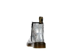 Dr. Martens Dr.martens Girls 1460 Combat Boot - Grey -Teenager Shoes Shop US 01 702736 04