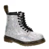 Dr. Martens Dr.martens Girls Infant 1460 Combat Boot - Grey -Teenager Shoes Shop US 01 702737 00