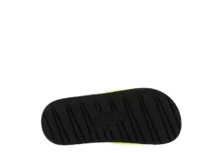 Puma Boys Cool Cat 2.0 Sport Slide Sandal - Lime -Teenager Shoes Shop US 01 702760 06
