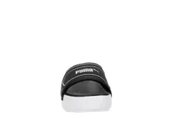 Puma Girls Karmen Slide Sandal - Black -Teenager Shoes Shop US 01 702763 02