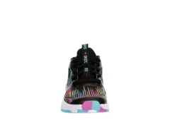 Skechers Girls Elite Sport Tempo Pro Sneaker - Black -Teenager Shoes Shop US 01 702799 02