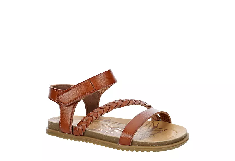 Blowfish Girls Infant Madrigal-t Sandal - Cognac 3 Blowfish Girls Infant Madrigal-t Sandal - Cognac