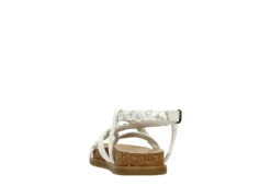 Blowfish Girls Foxtail-k Sandal - Off White -Teenager Shoes Shop US 01 702823 04
