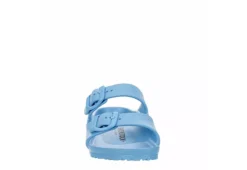 Birkenstock Girls Arizona Footbed Sandal - Blue -Teenager Shoes Shop US 01 702830 02