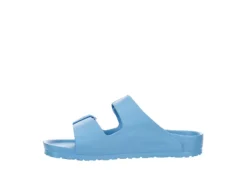 Birkenstock Girls Arizona Footbed Sandal - Blue -Teenager Shoes Shop US 01 702830 03
