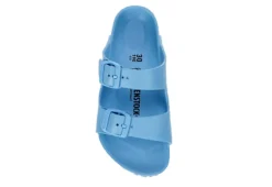 Birkenstock Girls Arizona Footbed Sandal - Blue -Teenager Shoes Shop US 01 702830 05