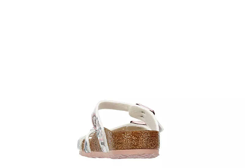 Birkenstock Girls Mayari Footbed Sandal - Pink 7 Birkenstock Girls Mayari Footbed Sandal - Pink - Image 5