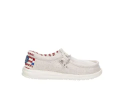 Heydude Boys Wally Youth Slip On Sneaker - Off White -Teenager Shoes Shop US 01 702839 01