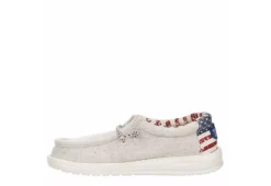 Heydude Boys Wally Youth Slip On Sneaker - Off White -Teenager Shoes Shop US 01 702839 03