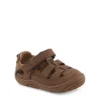 Stride Rite Boys Infant Amos 3.0 Sandal - Brown -Teenager Shoes Shop US 01 702841 00