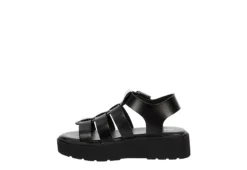 Limelight Girls Rhea Platform Sandal - Black -Teenager Shoes Shop US 01 702844 03
