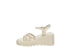 Limelight Girls Sage Wedge Sandal - Bone -Teenager Shoes Shop US 01 702851 03