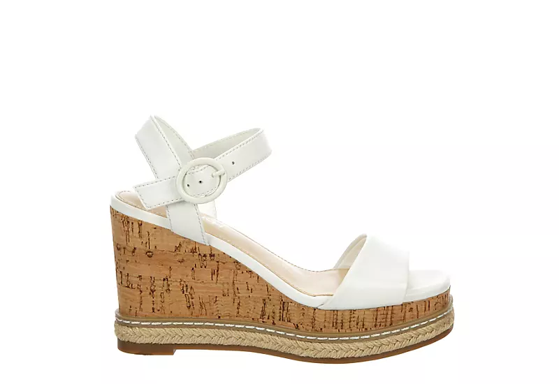 Limelight Girls Carlie Wegde Sandal - White 3 Limelight Girls Carlie Wegde Sandal - White - Image 2