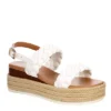 Cupcake Couture Girls Addie Platform Sandal - White -Teenager Shoes Shop US 01 702862 00