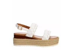 Cupcake Couture Girls Addie Platform Sandal - White -Teenager Shoes Shop US 01 702862 01