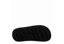 Puma Boys Cool Cat 2.0 Sport Slide Sandal - Black -Teenager Shoes Shop US 01 702912 06