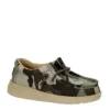 Heydude Boys Wally Youth Slip On Sneaker - Camo -Teenager Shoes Shop US 01 702916 00