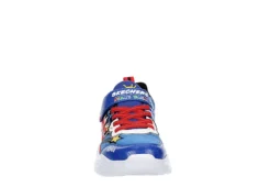 Skechers Boys Ryans World Sneaker - Blue -Teenager Shoes Shop US 01 702930 02