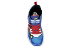 Skechers Boys Ryans World Sneaker - Blue -Teenager Shoes Shop US 01 702930 05