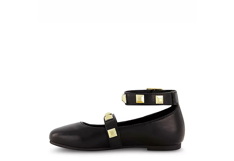 Marc Fisher Girls Tashi Buckle Dress Flat - Black 6 Marc Fisher Girls Tashi Buckle Dress Flat - Black - Image 4