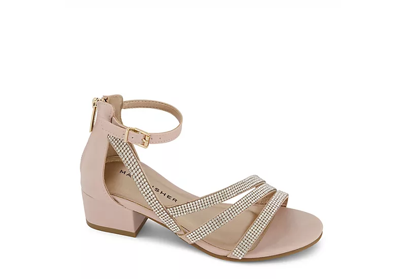 Marc Fisher Girls Pattye Salto Dress Sandal - Blush 3 Marc Fisher Girls Pattye Salto Dress Sandal - Blush
