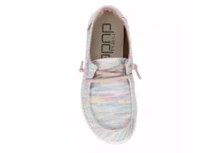 Heydude Girls Wendy Youth Sox Slip On Sneaker - Multicolor -Teenager Shoes Shop US 01 702958 05