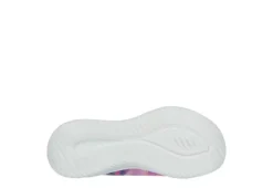 Skechers Girls Ultra Flex Slip On Sneaker - Grey -Teenager Shoes Shop US 01 702978 06