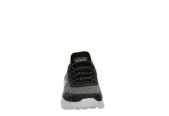 Skechers Boys Razor Flex Air Slip-in Slip On Sneaker - Grey -Teenager Shoes Shop US 01 702985 02