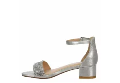 Sophie17 Girls Infant Lil Krystal Dress Sandal - Silver -Teenager Shoes Shop US 01 722029 03