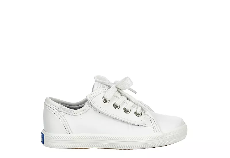 Keds Girls Infant Kickstart Jr. Sneaker - White 4 Keds Girls Infant Kickstart Jr. Sneaker - White - Image 2