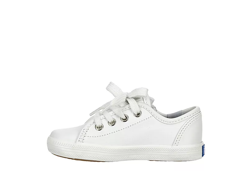 Keds Girls Infant Kickstart Jr. Sneaker - White 6 Keds Girls Infant Kickstart Jr. Sneaker - White - Image 4