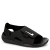 Nike Boys Sunray Adjust Outdoor Sandal - Black -Teenager Shoes Shop US 01 730121 00