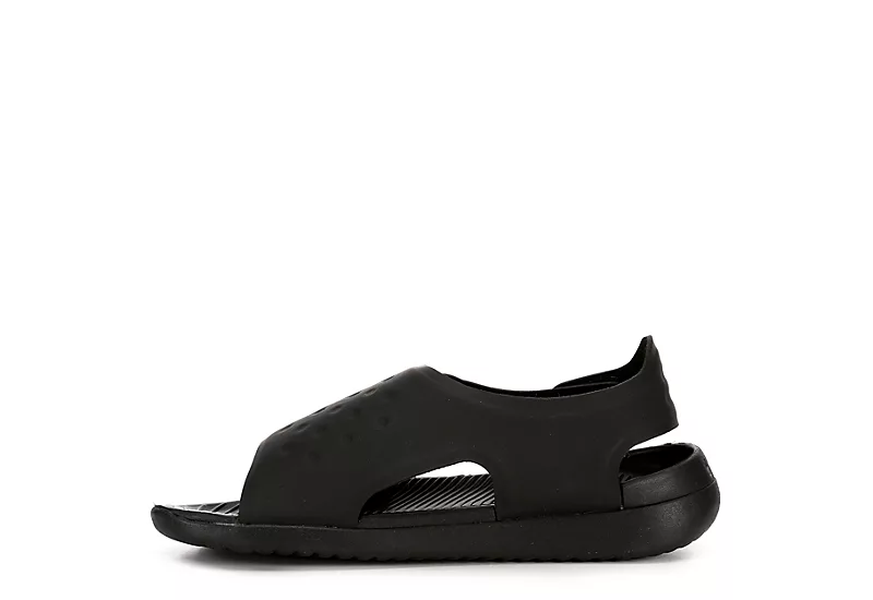 Nike Boys Sunray Adjust Outdoor Sandal - Black 6 Nike Boys Sunray Adjust Outdoor Sandal - Black - Image 4