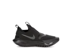 Nike Boys Flex Runner Slip On Sneaker - Black -Teenager Shoes Shop US 01 731784 01