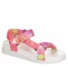 Sophie17 Girls Odessee Footbed Sandal - Tie-dye -Teenager Shoes Shop US 01 740187 00