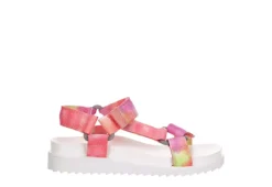 Sophie17 Girls Odessee Footbed Sandal - Tie-dye -Teenager Shoes Shop US 01 740187 01
