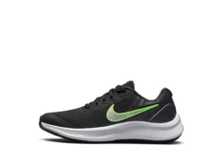 Nike Boys Star Runner Sneaker - Black -Teenager Shoes Shop US 01 807459 02
