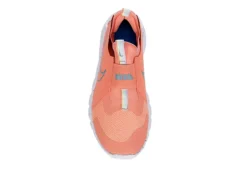 Nike Girls Flex Runner 2 Slip On Sneaker - Peach -Teenager Shoes Shop US 01 807750 05