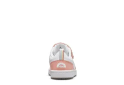 Nike Girls Court Borough 2 Low Top Sneaker - White 12 Nike Girls Court Borough 2 Low Top Sneaker - White -Teenager Shoes Shop US 01 807753 03