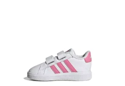 Adidas Girls Infant Grand Court 2.0 Sneaker - White -Teenager Shoes Shop US 01 807840 02