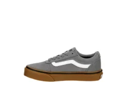 Vans Boys Ward Sneaker - Grey -Teenager Shoes Shop US 01 807916 03