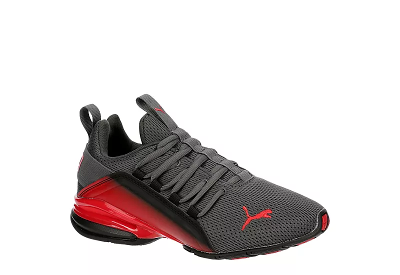 Puma Boys Axelion Sneaker - Grey 3 Puma Boys Axelion Sneaker - Grey