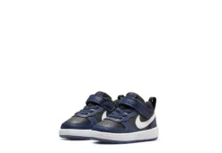 Nike Boys Infant Court Borough 2 Low Top Sneaker - Navy