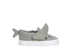 Vans Boys Infant Asher Sneaker - Grey -Teenager Shoes Shop US 01 808094 01